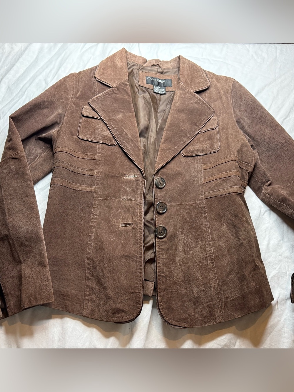 Gorgeous Brown Suede Jacket Ready for #Fall